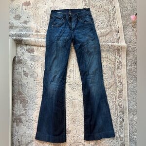 Citizens Of Humanity Dark Blue Flare Jeans